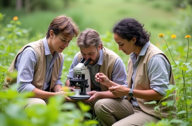 Bogár Mentor csapatmunka a terepen, vizsgálat során